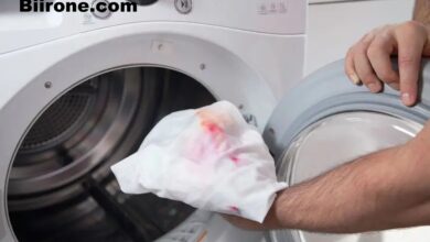 لباس رنگ گرفته را چیکار کنیم